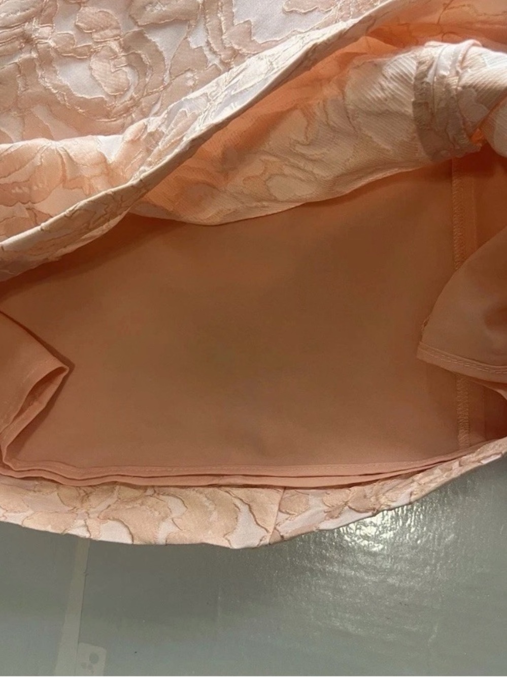 Lauren Ralph Lauren Pink Jacquard Sheath Dress Size 4 Elegant Cocktail Career - Picture 10 of 14